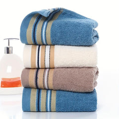 Soft Striped Hand Towel Quick Drying Absorbent Towel