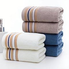 Soft Striped Hand Towel Quick Drying Absorbent Towel