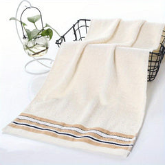Soft Striped Hand Towel Quick Drying Absorbent Towel
