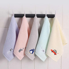 Cartoon Embroidery Face Towel Soft Absorbent Towel