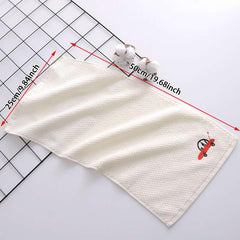 Cartoon Embroidery Face Towel Soft Absorbent Towel