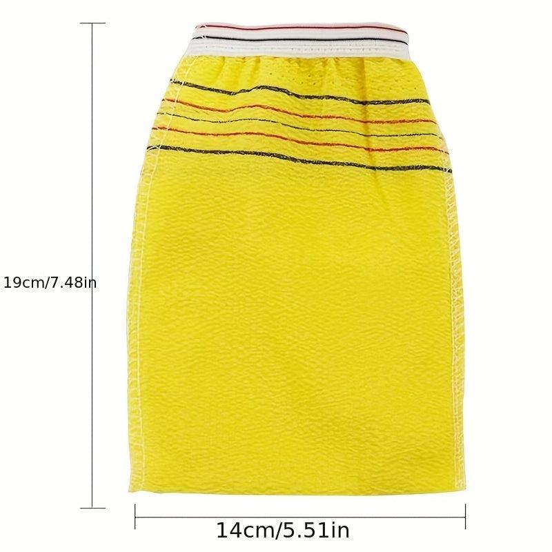 5pcs Striped Bath Exfoliating Glove Skin Care Shower Scrubber
