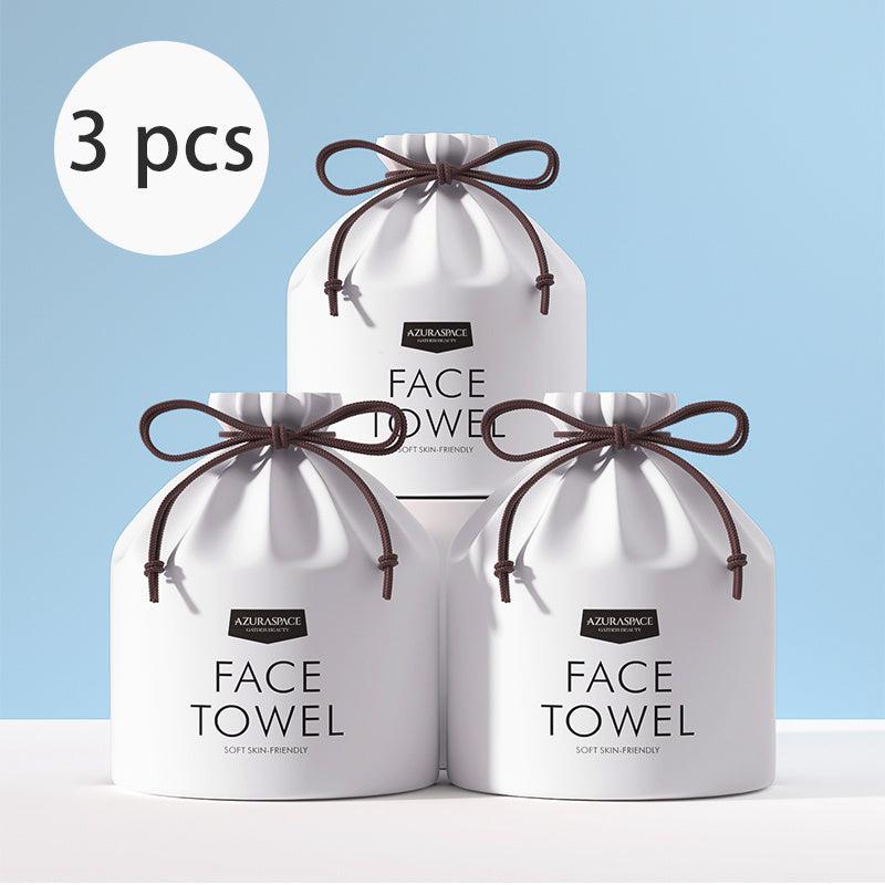 3 Packs Disposable Thickened Face Towel Facial Tissue Roll