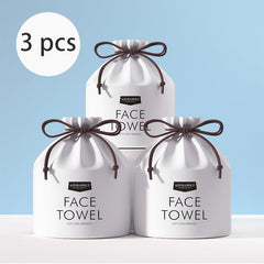 3 Packs Disposable Thickened Face Towel Facial Tissue Roll