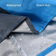 Oversized Lightweight Beach Blanket Adults Waterproof Sandproof Large Picnic Mat