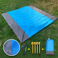 Oversized Lightweight Beach Blanket Adults Waterproof Sandproof Large Picnic Mat