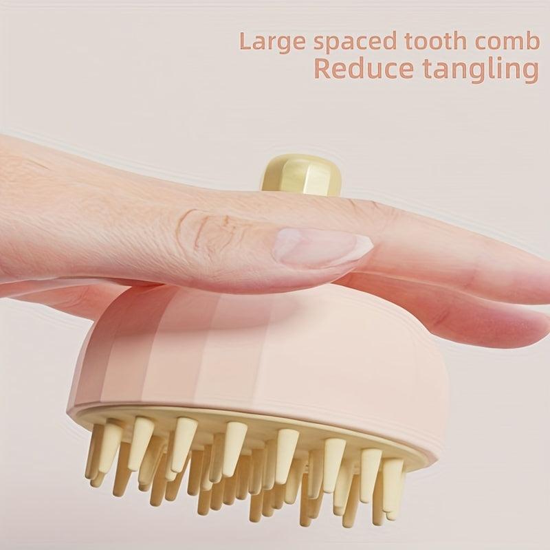 Hair Washing Comb Wet/Dry Dual-use Silicone Shampoo Brush