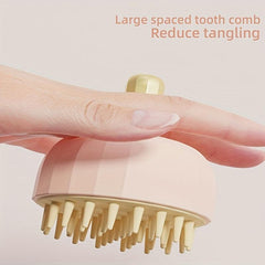 Hair Washing Comb Wet/Dry Dual-use Silicone Shampoo Brush