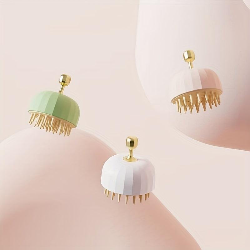 Hair Washing Comb Wet/Dry Dual-use Silicone Shampoo Brush