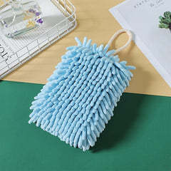 1pc Absorbent Quick Dry Kitchen Hand Scrubber Rags Chenille Hand Scrubber Towels