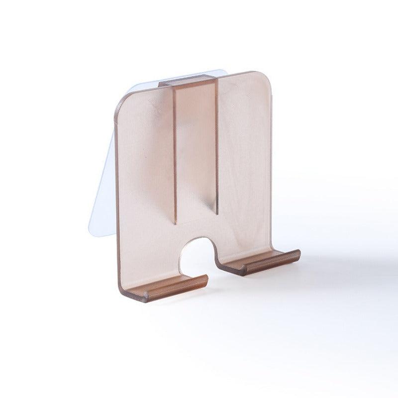 Wall Mount Mobile Phone Holder Non-marking Sticky Rack