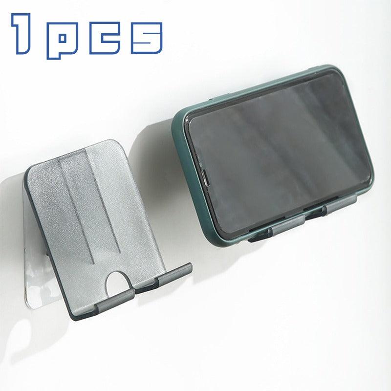 Wall Mount Mobile Phone Holder Non-marking Sticky Rack