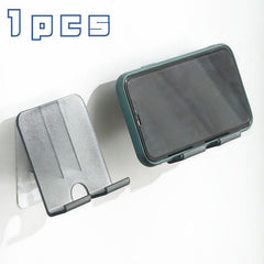 Wall Mount Mobile Phone Holder Non-marking Sticky Rack