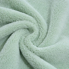 4pcs Coral Fleece Washcloths Soft Absorbent Towels for Home Bathroom