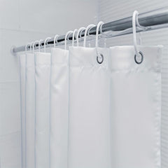 Geometric Line Print Shower Curtain Waterproof Machine Washable