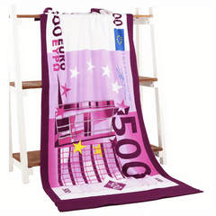 Printed Beach Towel Quick Drying Soft Absorbent Microfiber