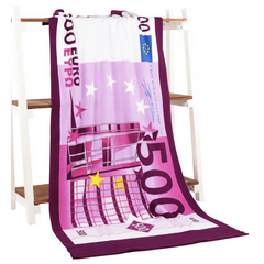 Printed Beach Towel Quick Drying Soft Absorbent Microfiber