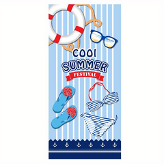 Printed Beach Towel Quick Drying Soft Absorbent Microfiber