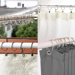 20-60pcs Rustproof Curtain Ring Clip Heavy Duty Drapery Clip Metal Clamp