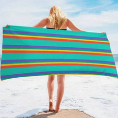 Printed Quick Drying Microfiber Beach Towel for Summer Vacation