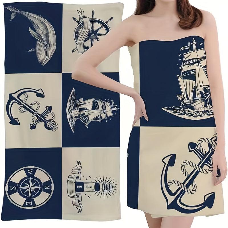 Printed Quick Drying Microfiber Beach Towel for Summer Vacation