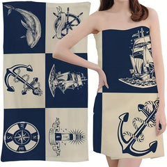 Printed Quick Drying Microfiber Beach Towel for Summer Vacation
