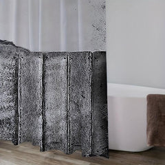 Farmhouse Donkey Shower Curtain Waterproof Machine Washable