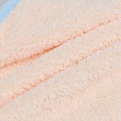 High Hand Towel Coral Fleece Microfiber Light Pink Towel