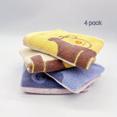 Cartoon Bear Children's Hand Towel Soft Absorbent Towel