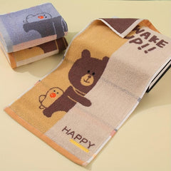 Cartoon Bear Children's Hand Towel Soft Absorbent Towel