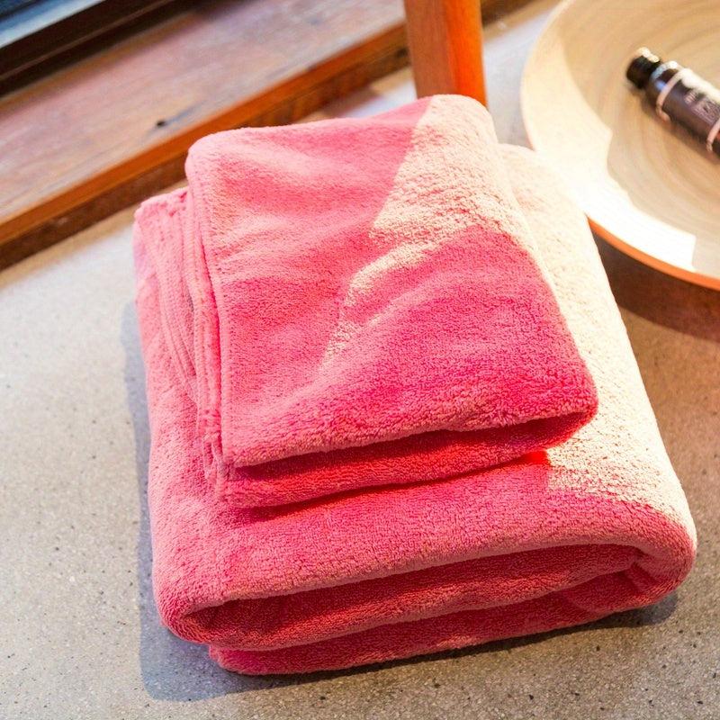 Soft Towel Set Quick Drying Absorbent Towels Bathroom Coral Fleece Towel