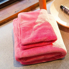 Soft Towel Set Quick Drying Absorbent Towels Bathroom Coral Fleece Towel
