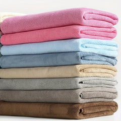 Soft Towel Set Quick Drying Absorbent Towels Bathroom Coral Fleece Towel