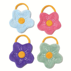 Flower Hanging Towel Coral Fleece Quick-drying Soft Towel