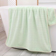 XL Absorbent Coral Fleece Bath Sheet Towel 35.4x68.9in