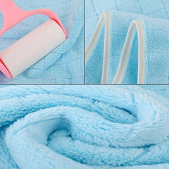 XL Absorbent Coral Fleece Bath Sheet Towel 35.4x68.9in
