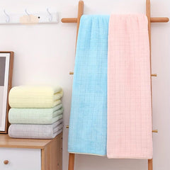 XL Absorbent Coral Fleece Bath Sheet Towel 35.4x68.9in