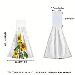Sunflowers Hanging Towel for Farmhouse Decor