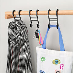 2pcs Hanging Hooks for Storage Cabinet Bathroom Bedroom Door