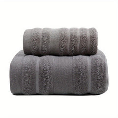Soft Cotton Towel Set Quick Drying Absorbent Towels For Bathroom