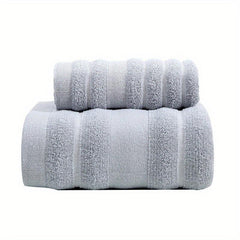 Soft Cotton Towel Set Quick Drying Absorbent Towels For Bathroom