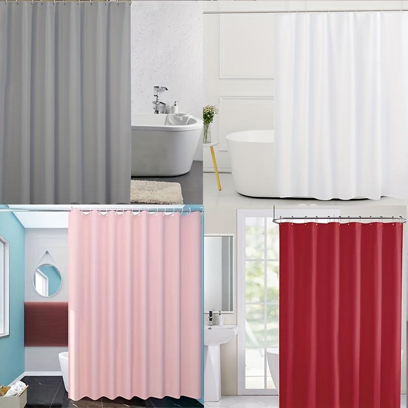 PEVA Shower Curtain Waterproof for Bathroom Balcony Partition