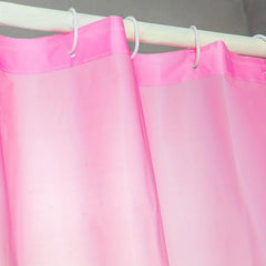Pink Shower Curtain Waterproof And Mildew Proof Bathroom Decor 70 86in