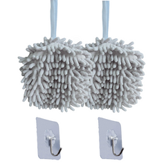 Chenille Fingertip Towel Hanging Towel Soft Absorbent Bathroom Supplies
