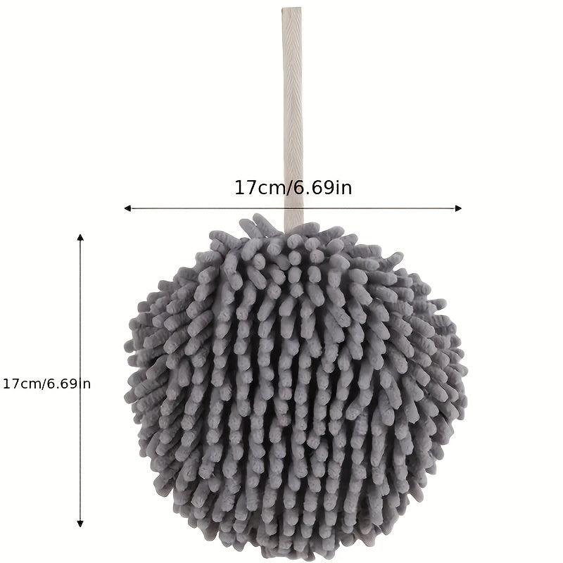 Chenille Fingertip Towel Hanging Towel Soft Absorbent Bathroom Supplies