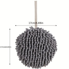 Chenille Fingertip Towel Hanging Towel Soft Absorbent Bathroom Supplies