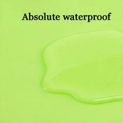 Green PEVA Waterproof Shower Curtain 180x180cm