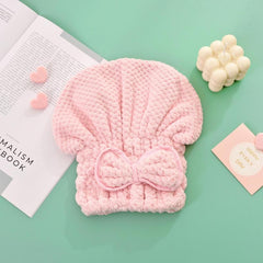 Microfiber Hair Towel Highly Absorbent Shower Cap