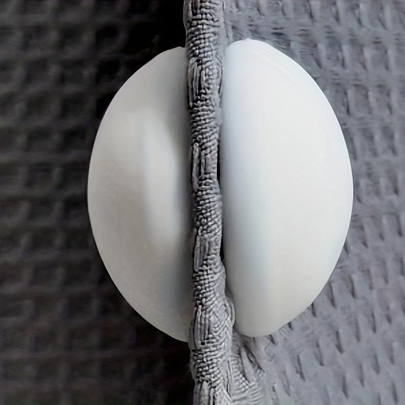 4pcs Silicone Coated Shower Curtain Weights Magnet