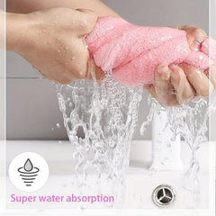 Microfiber Hair Towel Soft Hair Drying Cap Solid Hair Towel